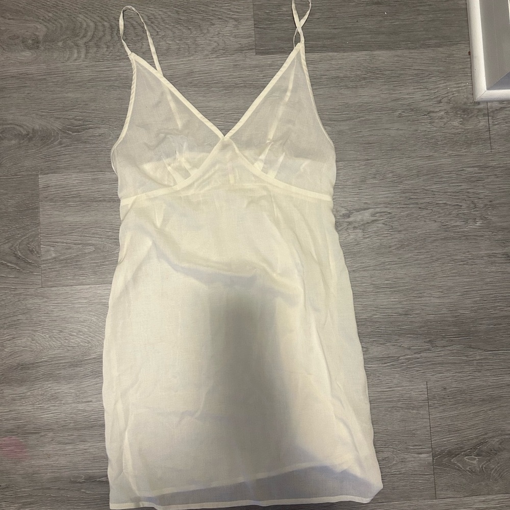 Free People White Slip Dress